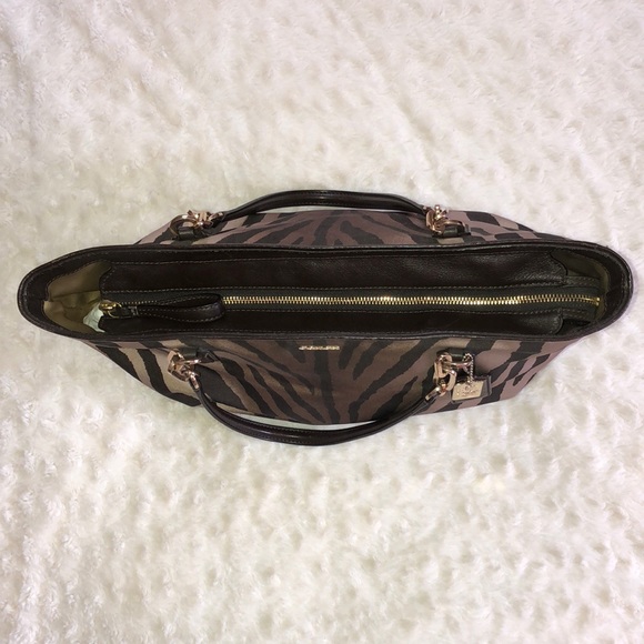 Coach Zebra Print Purse - Picture 3 of 6